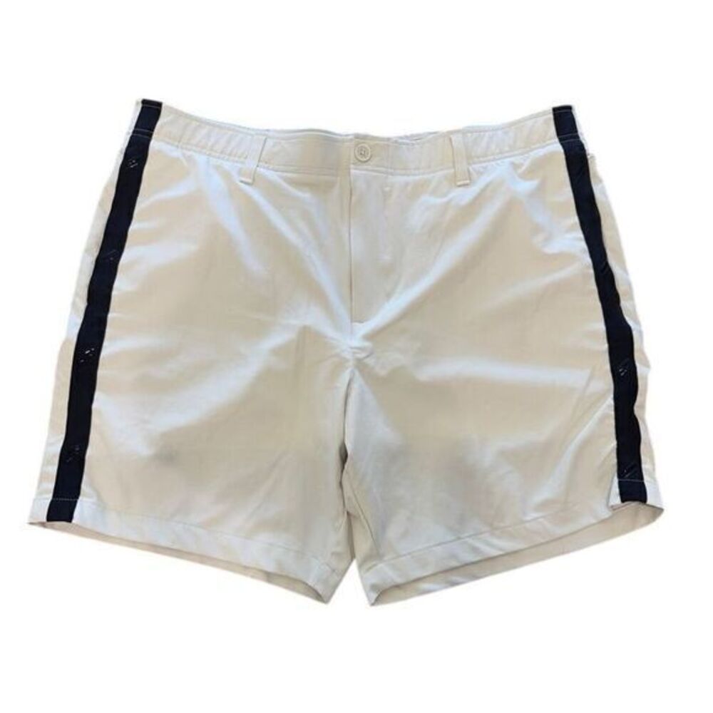 Mens Under‎ Armour Men's 40 UA Drive Deuces Golf 7.5" Shorts Beige